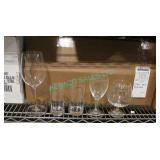 LOT, 37 PCS, ASST. GLASSWARE