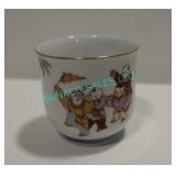 LOT, 13X FUKAGAWA PORCELAIN MINI CUPS