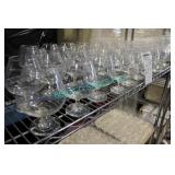 LOT, 42 PCS COGNAC GLASSES