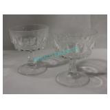 LOT, 13 PCS DESSERT DISHES