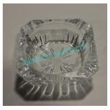 LOT, 36 PCS CRYSTAL ASHTRAYS