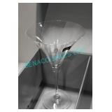LOT, 24 PCS ROYAL DOULTON CRYSTAL MARTINI GLASSES