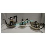 LOT, 11X ASST. TEA POTS