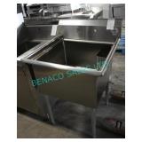 1X, OMCAN 29" x 29" 22118 S/S 1 XL WELL SINK