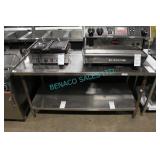 1X, 66" x 30" S/S TABLE