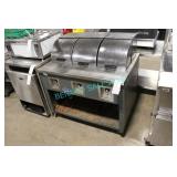 1X, 55" x 32" 3 WELL S/S STEAM TBL W/ 3 CONTROLS