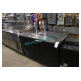 1X,TRUE 59" TDD-2, 2 DR DRAFT COOLER W/2X DBL TAPS