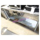 1X, 72"X24" S/S TABLE W/ U/S & MOUNT CAN OPENER