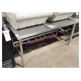 1X, 60"X30" S/S TABLE