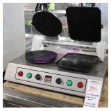 1X, VIVA! PANINI CORNETTI DBL ELEC. PANINI PRESS