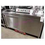 1X, HEATER/PROOFER S/S COUNTER 2DR. S/S. 60"X28"