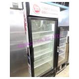 1X, 29.75"X78.5"T TRUE GDM-26EM 1 GLASS DR COOLER