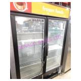 1X, 54"X81"T TRUE GDM-49F 2 GLASS DR PORTA FREEZER