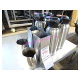 LOT, 8PCS S/S ASST MILK/CREAM DISPENSERS