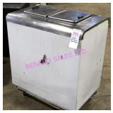 1X, ICE CREAM FREEZER FLIP-TOP 32"X21"
