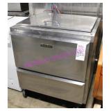 1X, TRAULSEN COLD TABLE 2 DRAWER S/S 32"X30"