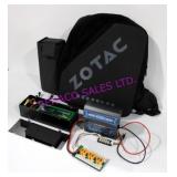 1X, ZOTAC BACKPACK MULTISTAR POWER SYSTEM NOTES!