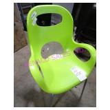 26X, PLASTIC STACKING PATIO CHAIRS