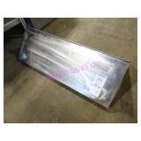 1X, 36"X12" S/S WALL SHELF