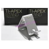 LOT, 4 PC. SPINDO TI-APEX STAND FOR TABLET
