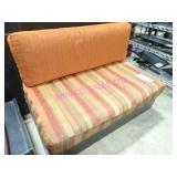 LOT, 20 PCS WOOD BOOTH W/ ASST CUSHIONS