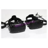 LOT, 2 PC HTC VIVE VR HEADSET *NO CONTROLLERS*