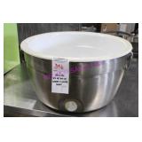 1X, 22"DX12"H S/S, INSULATED ICE BIN W/ SPOUT