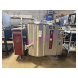 1X, CROWN GLT-40 S/S 40GAL TILTING STEAM KETTLE