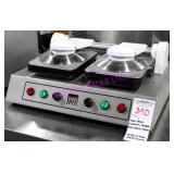 1X, VIVA! PANINI CORNETTI DBL ELEC. PANINI PRESS