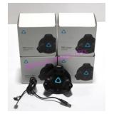 LOT, 5 PC. HTC VIVE VR SYSTEM BODY TRACKER NOTES!