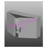 1X, 30"X42"X10" EXM OIL & DUST TIGHT 2DR ENCLOSURE