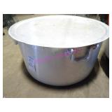 1X, 35"DX17"T 64GAL H.D. ALUM STOCK POT W/ LID
