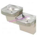 1X, ELKAY 2 STATION DRINKING FOUNTAIN EZSTL8LC