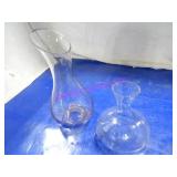 LOT, 5PCS ASST STYLE WINE DECANTERS