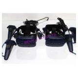 LOT, 2 PC HTC VIVE PRO VR HEADSET W/ 4 CONTROLLERS