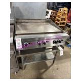 1X, GARLAND 36" THERMOSTATIC GRIDDLE - NAT GAS