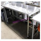 1X, 60"X24" S/S PORTA TABLE