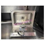 1X, 17"X15" S/S HANDWASH SINK W/ TAP