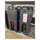 LOT, 2 CAMBRO 500LCD THERMAL DRINK DISPENSERS