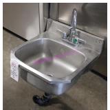 1X, MOUNTABLE HANDWASH SINK S/S 18"X20"