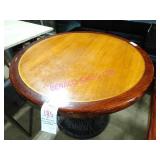 8X 36"D SOLID WOOD DINING TABLE  NOTE