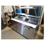 1X, 72"X30" ATOSA 3DR S/S PREP TABLE NOTES!