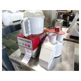 1X, ROBOT COUPE R2 3QT FOOD PROCESSOR NOTE