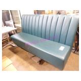 5X, 72"X42"T BLUE VINYL BOOTH SEATING
