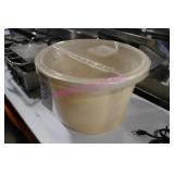 LOT, 17 PCS. BARREL LINERS 19"DX12"H W/ LIDS