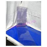 LOT, 6PC 12"W POLY CURTAIN FOR WALK-IN FREEZER