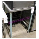 1X, 24"X24" S/S TABLE