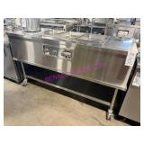 1X, 71" WELLS PORTA 3 WELL HOT TABLE