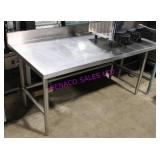 1X, 60"X30" S/S TABLE