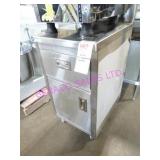 1X, NEW 18"X24" S/S 1DRAWER & 1DR COUNTER